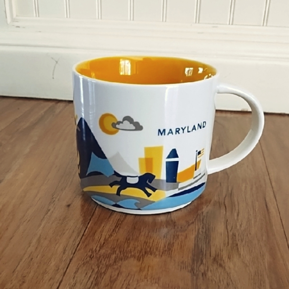 Starbucks Maryland You Are Here Series Mug